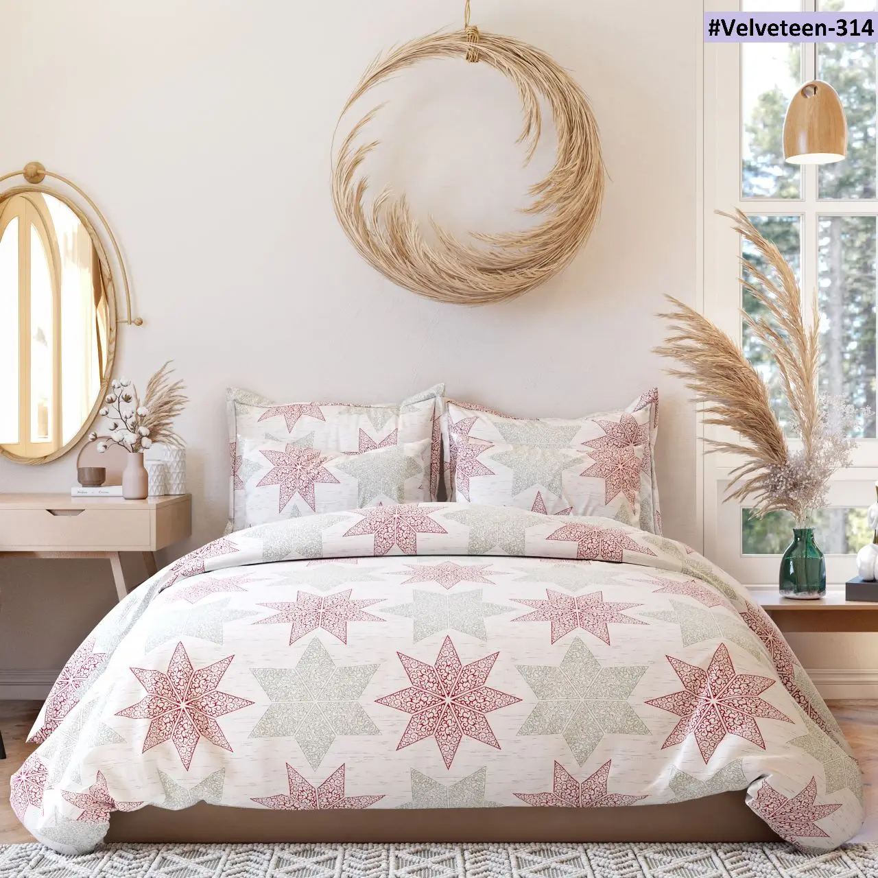 Custom Made 100 Bedsheets In Various Sizes In Abstract & Geometrical