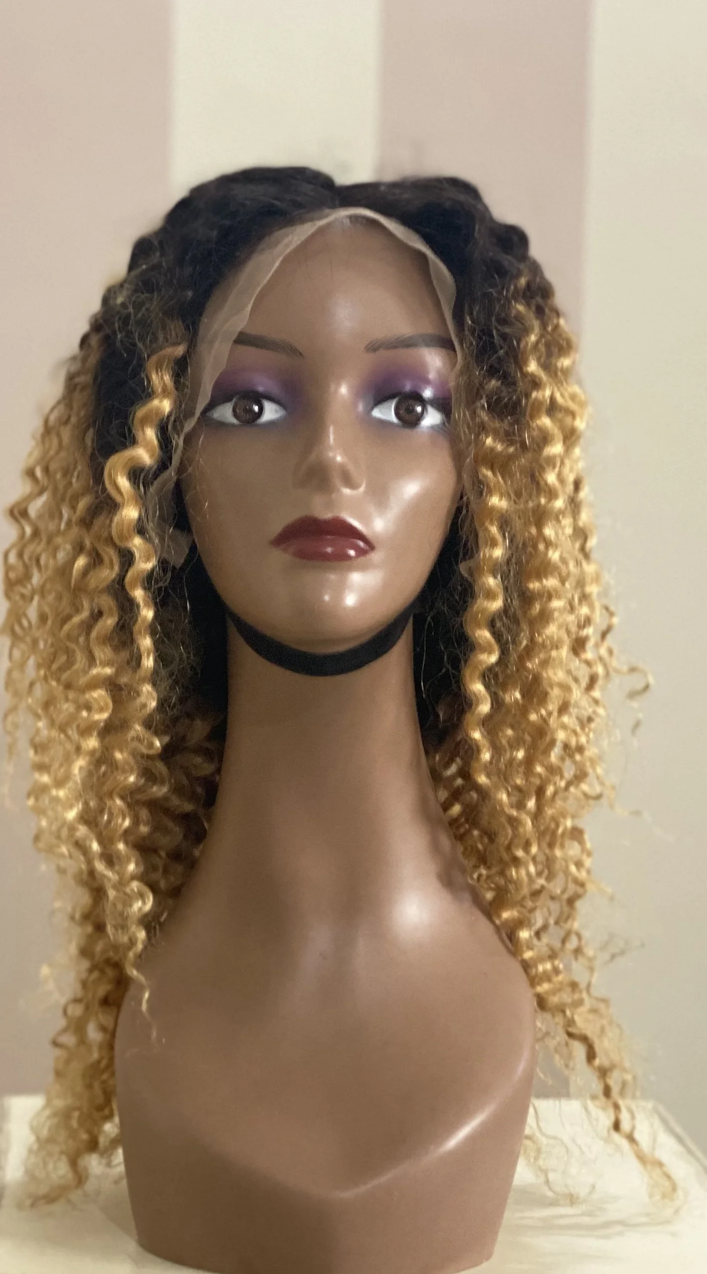 顶级巴西蒙古卷毛ombr蕾丝正面人类假发廉价批发生原始角质层对齐单