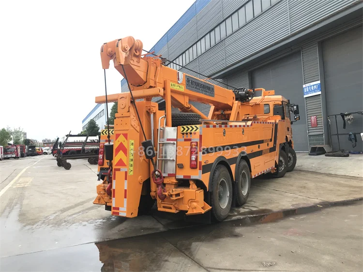 Shacman 30-ton Heavy-duty Rotator Tow Truck For Sale Sinotruk 40-ton ...