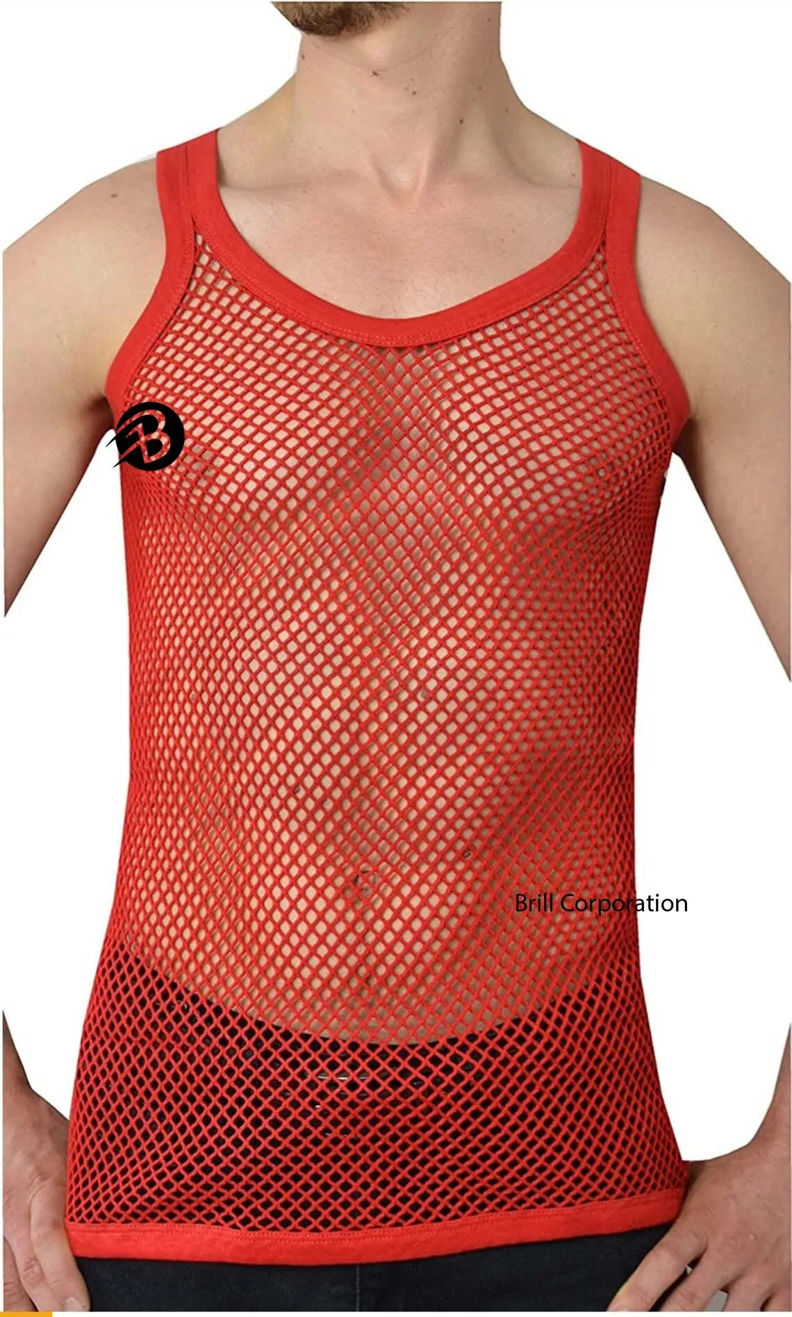 Men Mesh Sleeveless Tank Top \ Wholesale Jogging Fitness Mesh