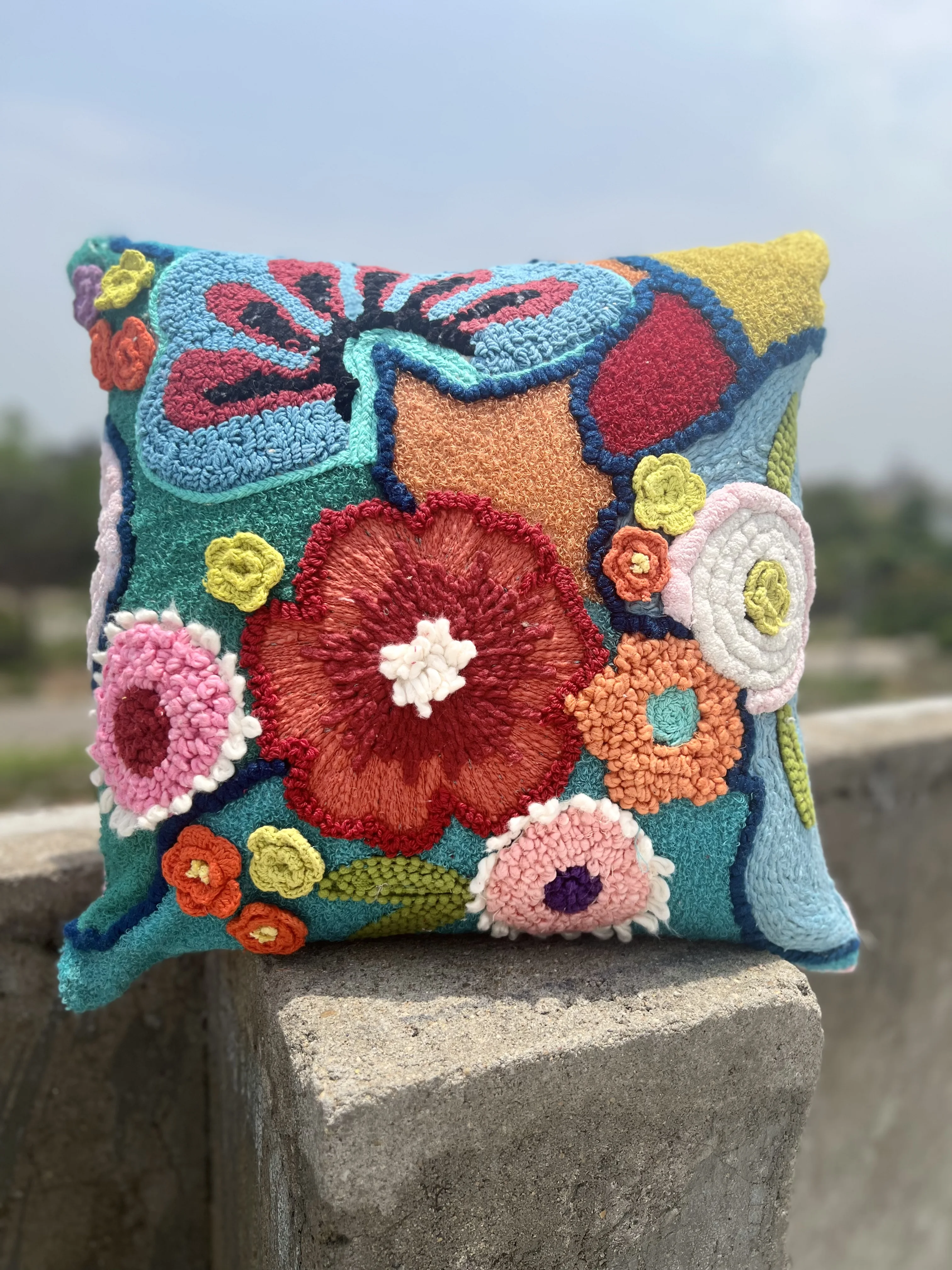 Eco Friendly Sustainable Luxury Bohemian 20x20 Customise Colour Size