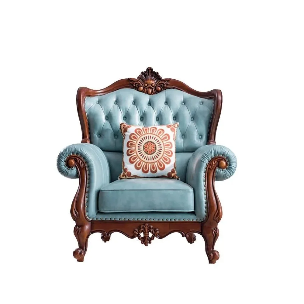 luxury-teak-wood-carved-leather-antique-style-sofa-set-colour-sky-blue