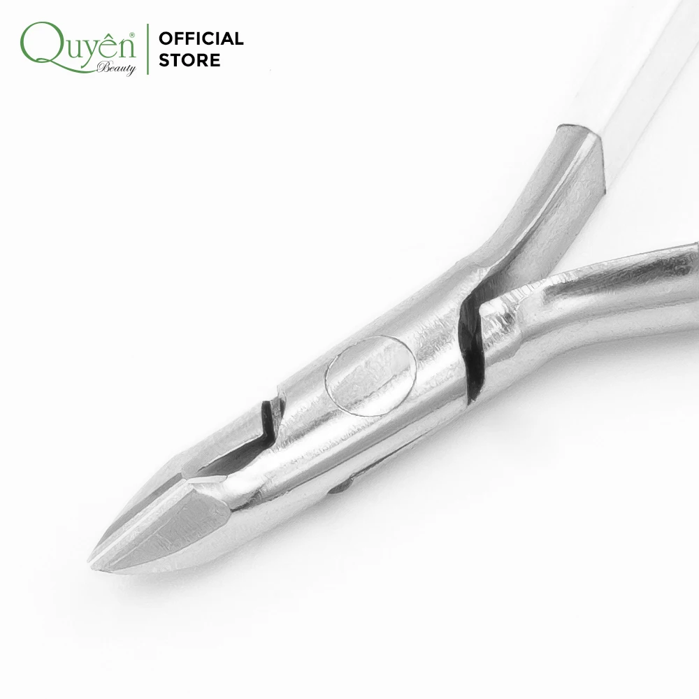 Cuticle Care Nippers Quyen Beauty D409 Nail Stainless Steel Oem Best Selling Toe Clipper 60g