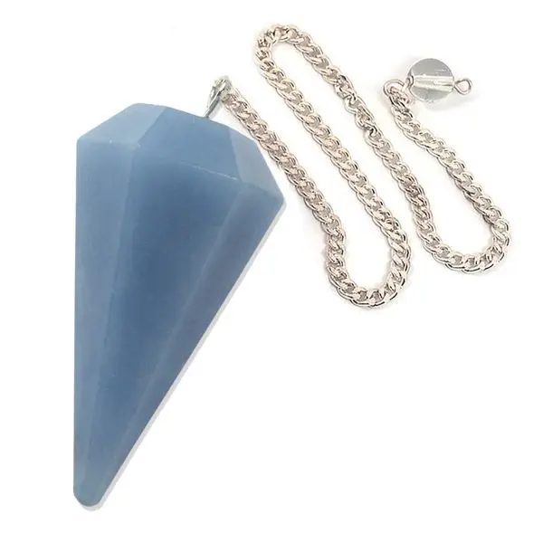 Mix Natural Stone Dowsing Gemstone Pendulums Wholesale And Bulk Cone