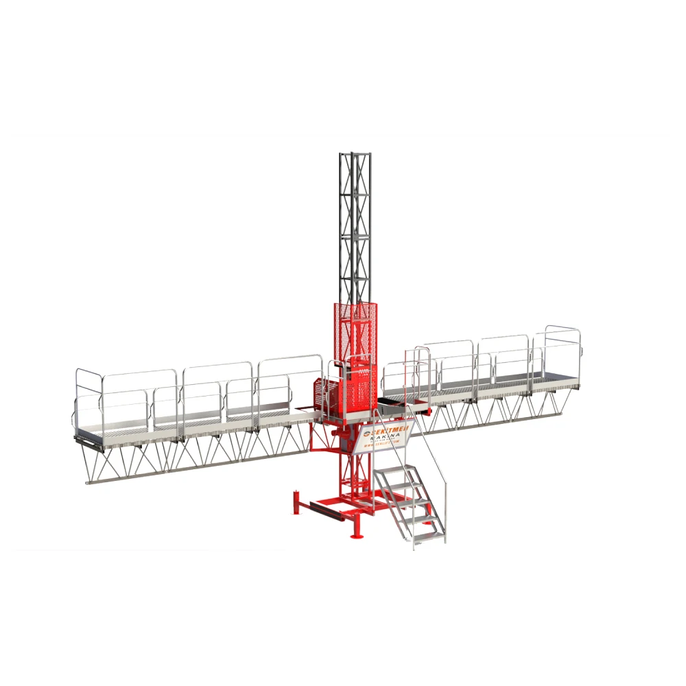 Single Mast Climbing Platform Ce Certified Smsk101 Mast Climbing Work