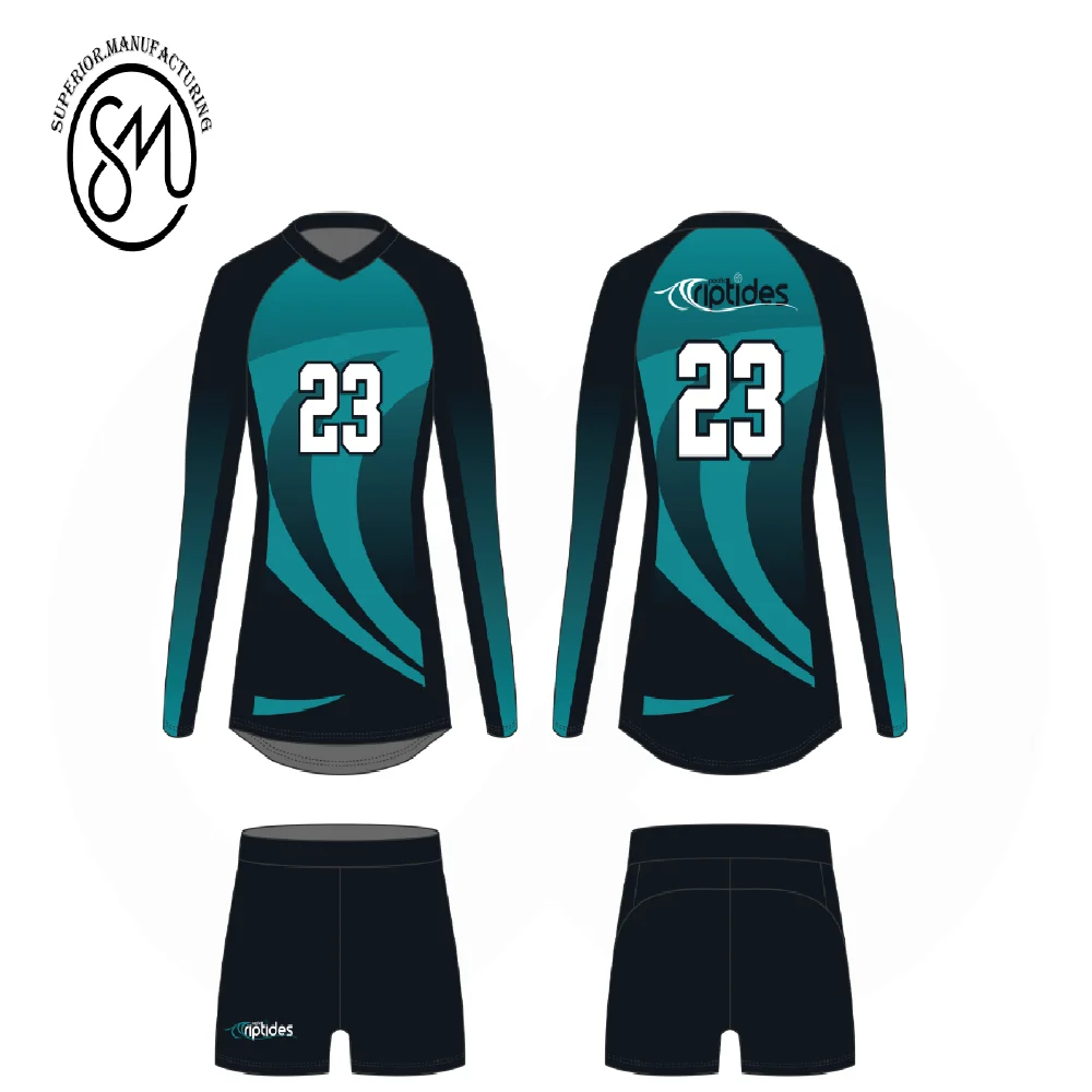 Volleyball Sublimation Uniform Team Men Volleyball Uniforms Sublimated