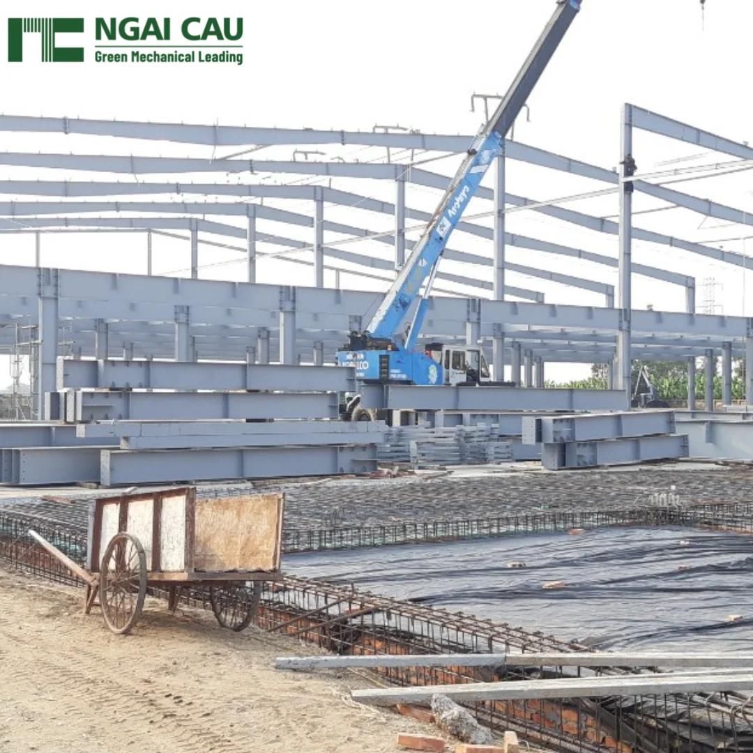 Prefabricated Steel Structure Buildings Steel Components Galvanized ...