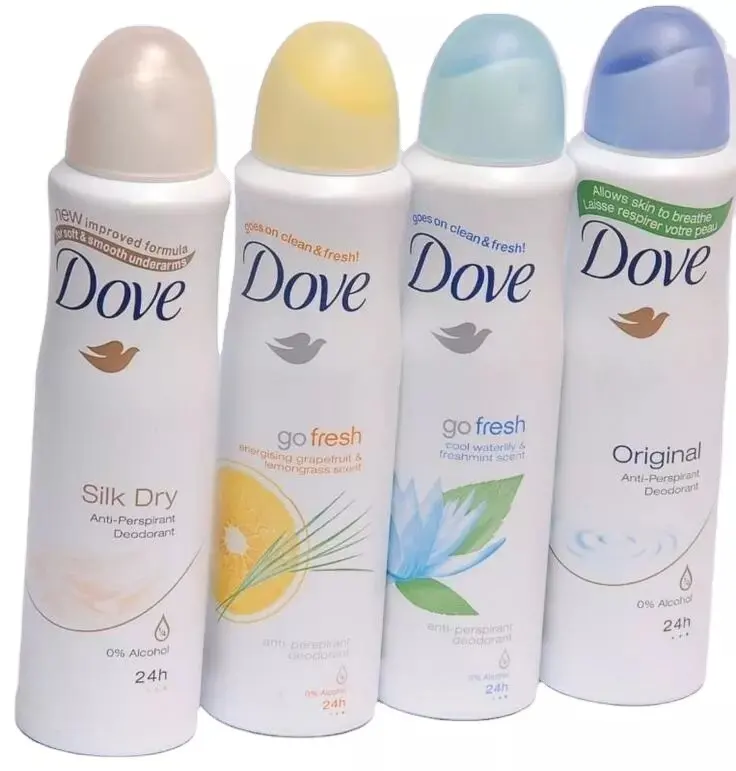 New Design High Efficiency Long Lasting Body Dove Deodorant Spray Men And Dove Women Deodorant