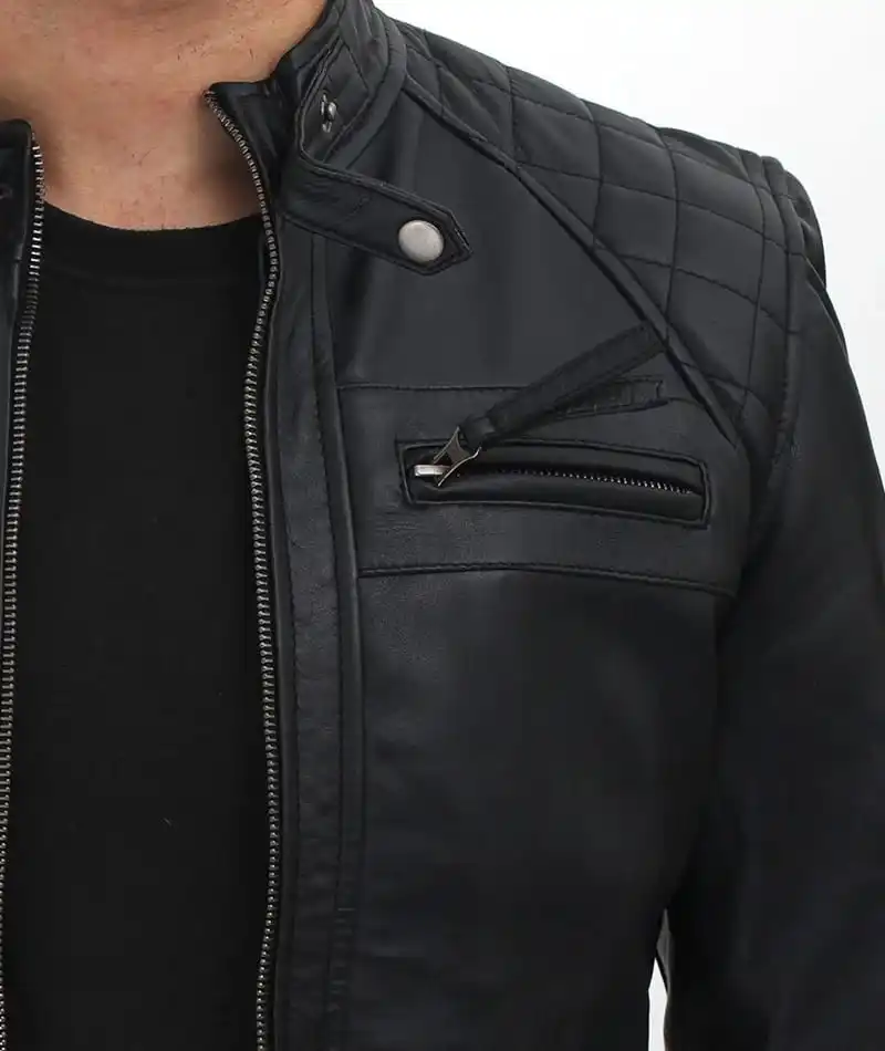 Men's Pilot Bomber Flight Fighter Jacket Sheepskin/cowhide Genuine ...