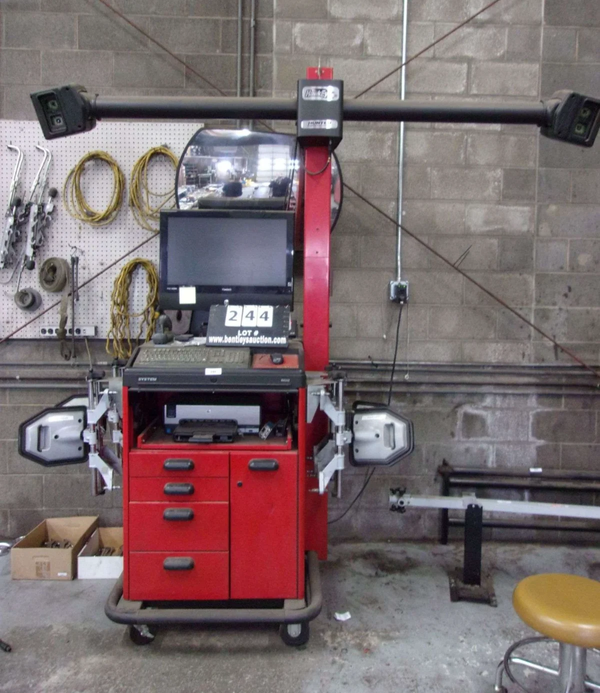 Multi Purpose 3D Hunter Wheel Alignment Machine Used tire changer for ...