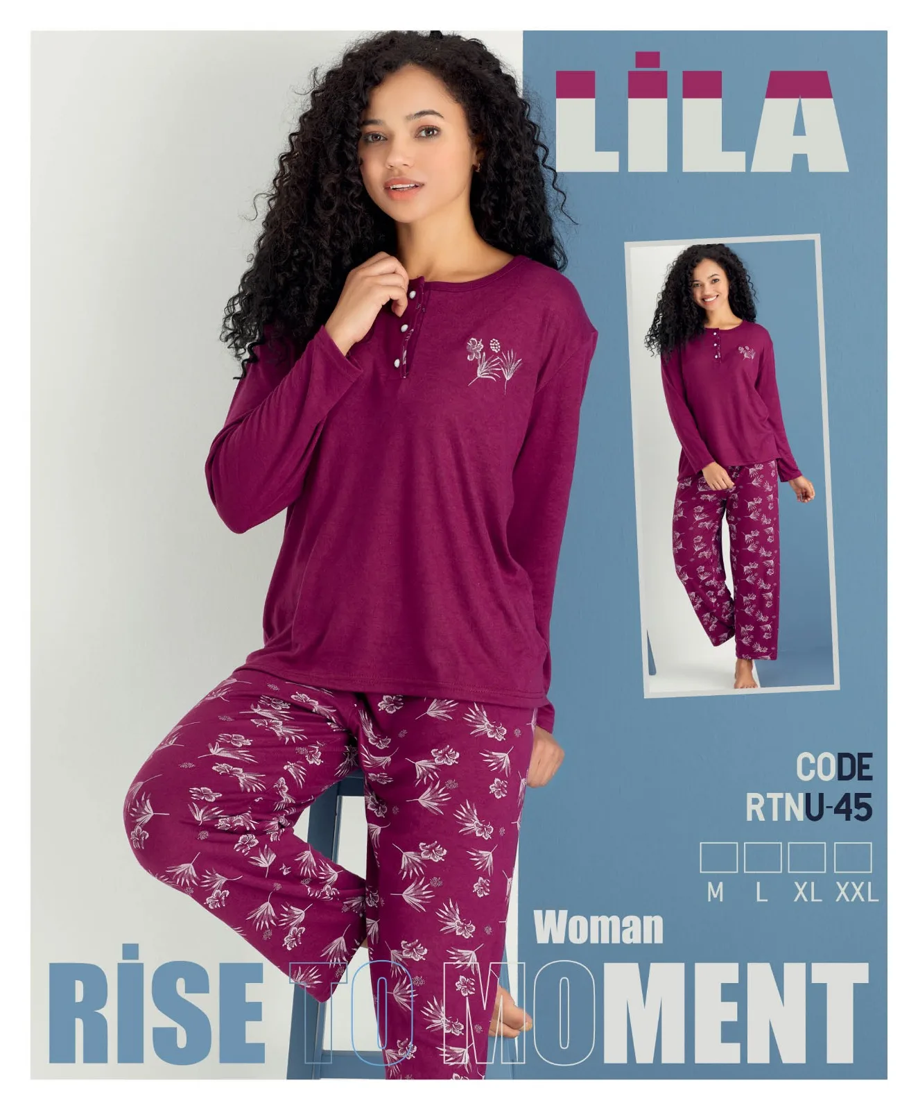 Women's Sleepwear Patterned Sleepwear Wholesale Sleepwear Different Colors Sleepwear Women's