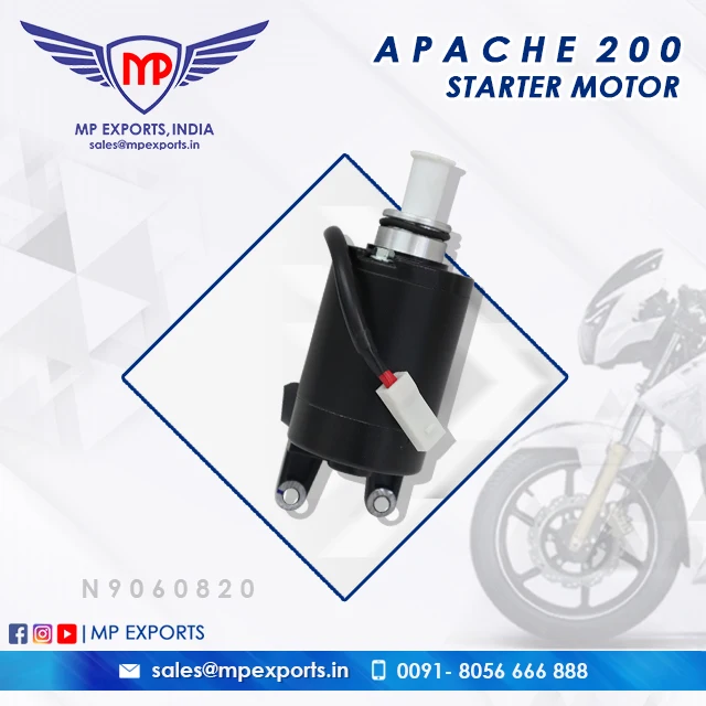 Starter Assembly Apache Two Wheeler Spare Parts Replacement Buy