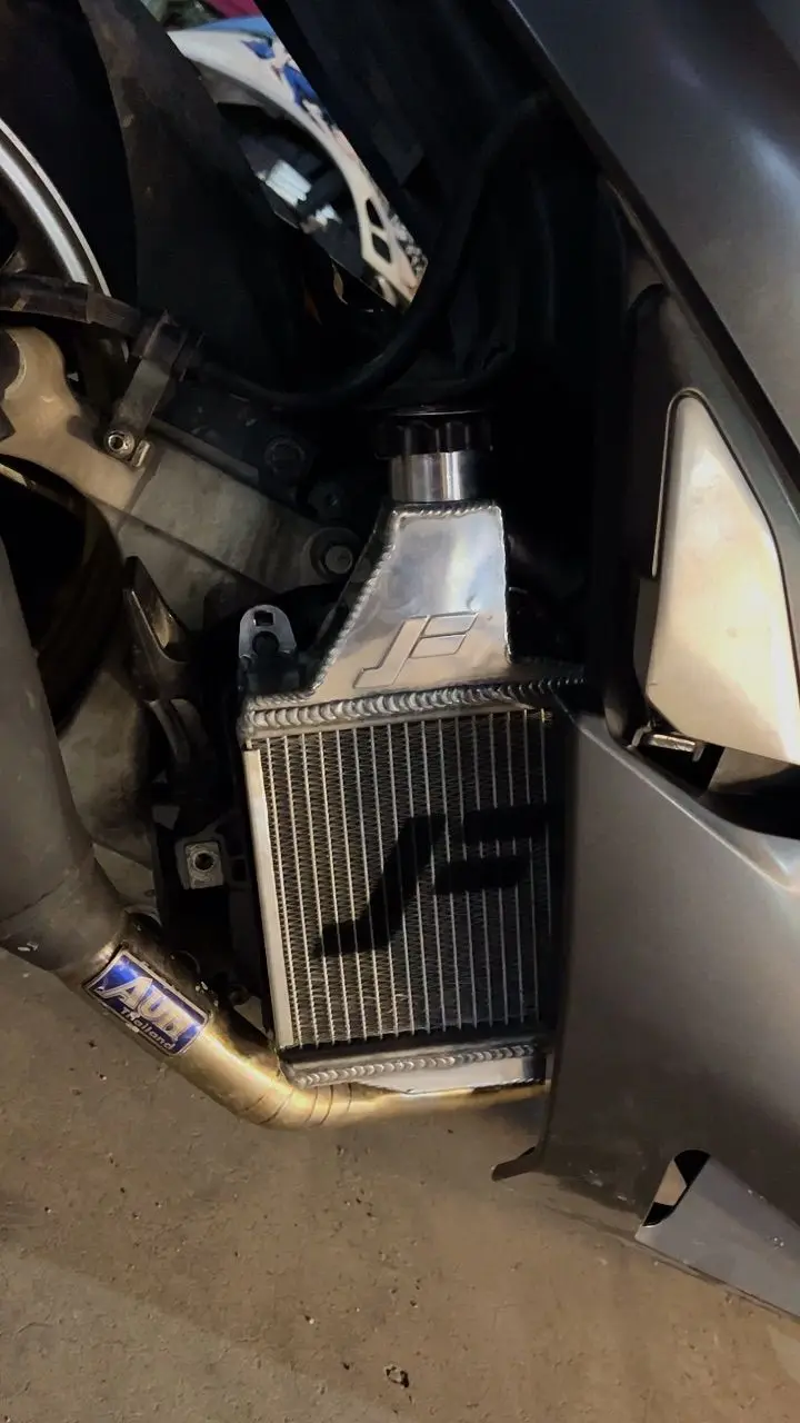 Stock Radiator Adv SUPERBIKE FLEX Full Aluminum Motorcycle Radiator - Direct Fit for HONDA ...