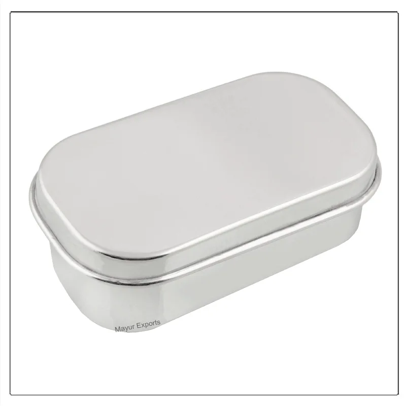 Stainless Steel Rectangular Container For Snacks And Nuts - Buy ...