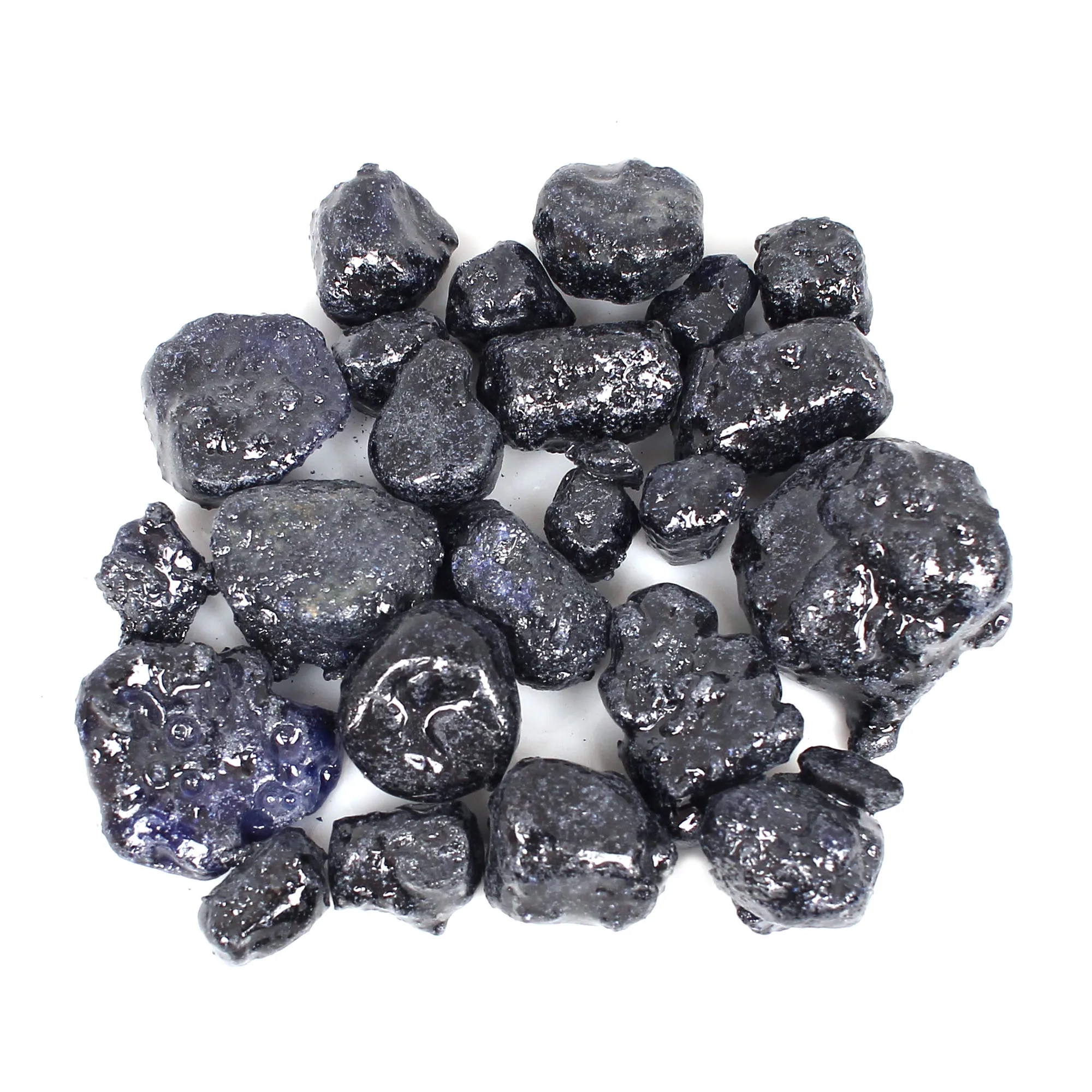 Natural Blue Sapphire Rough Loose Gemstone Lot 