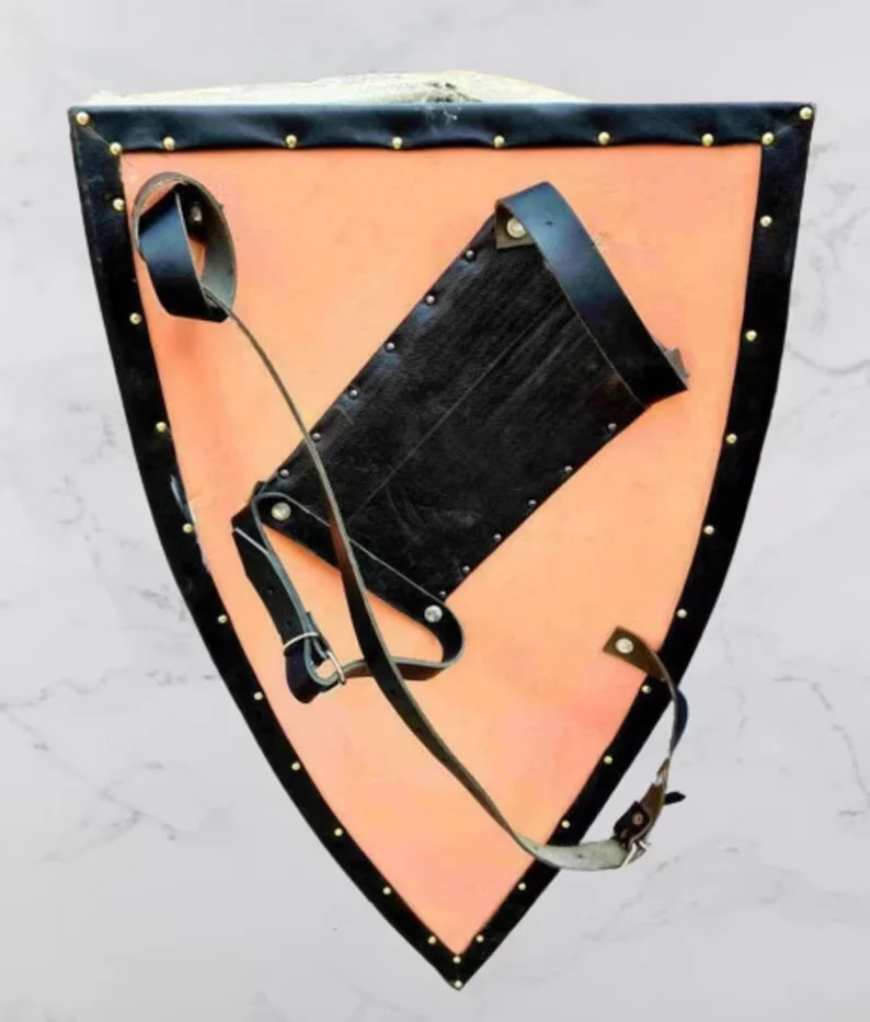 Complex Heater Shield Knights Shield Reenactment Combat Ready Medieval 