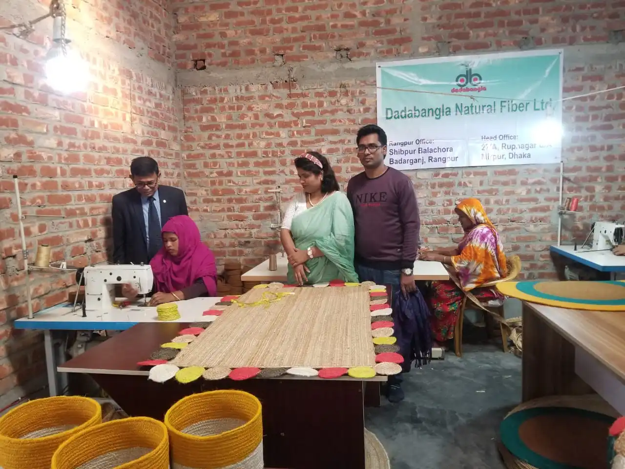 Eco Friendly Handmade Jute Braided Rugs Carpets Floor Mats For Living