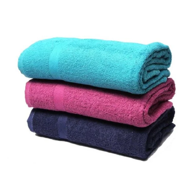 Wholesale Price Customized Color Towel Cotton Terry White Disposable