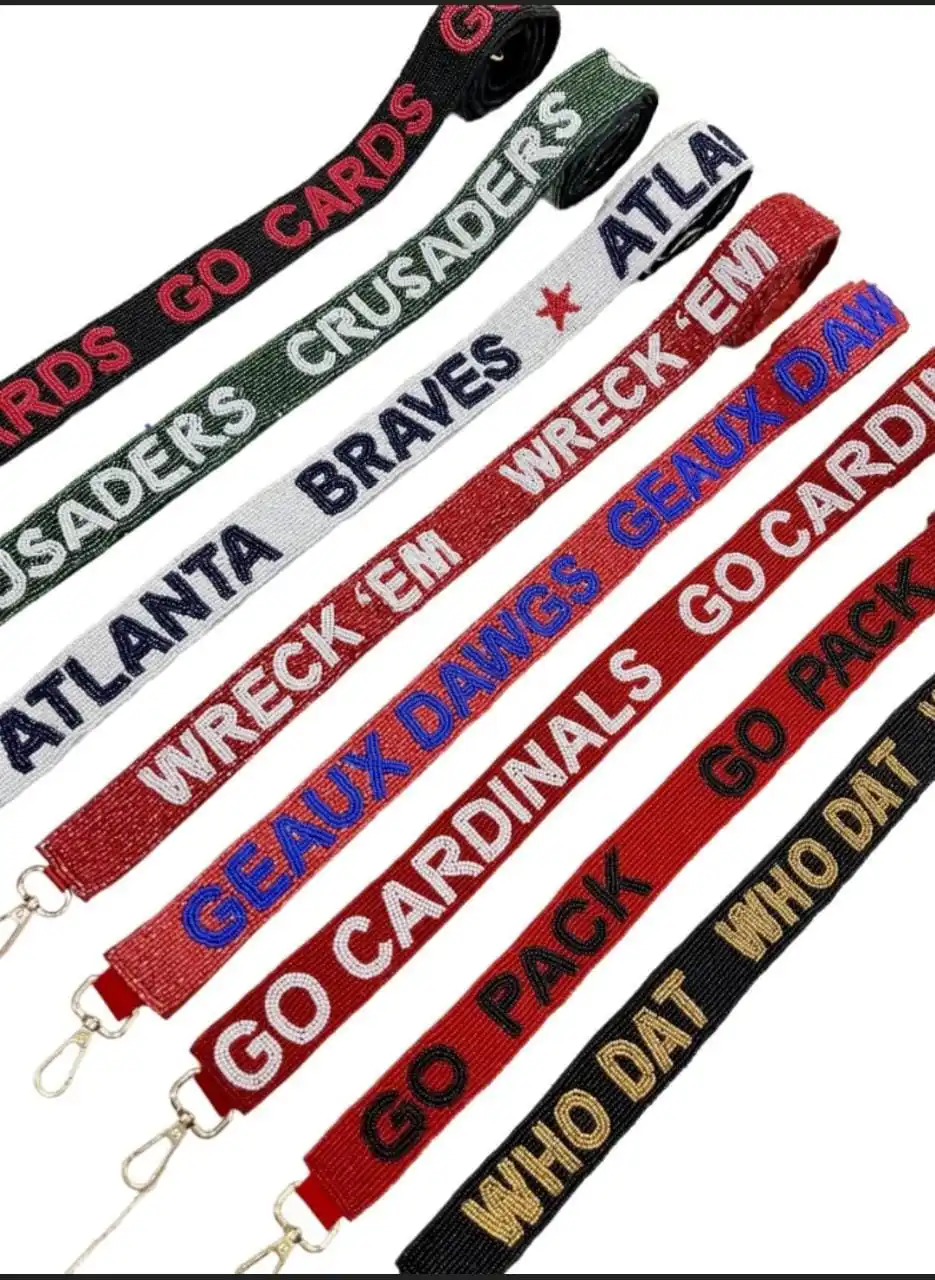 Embellished Beaded Strap Fully Heavy Hand Beaded Strap For Mobile And