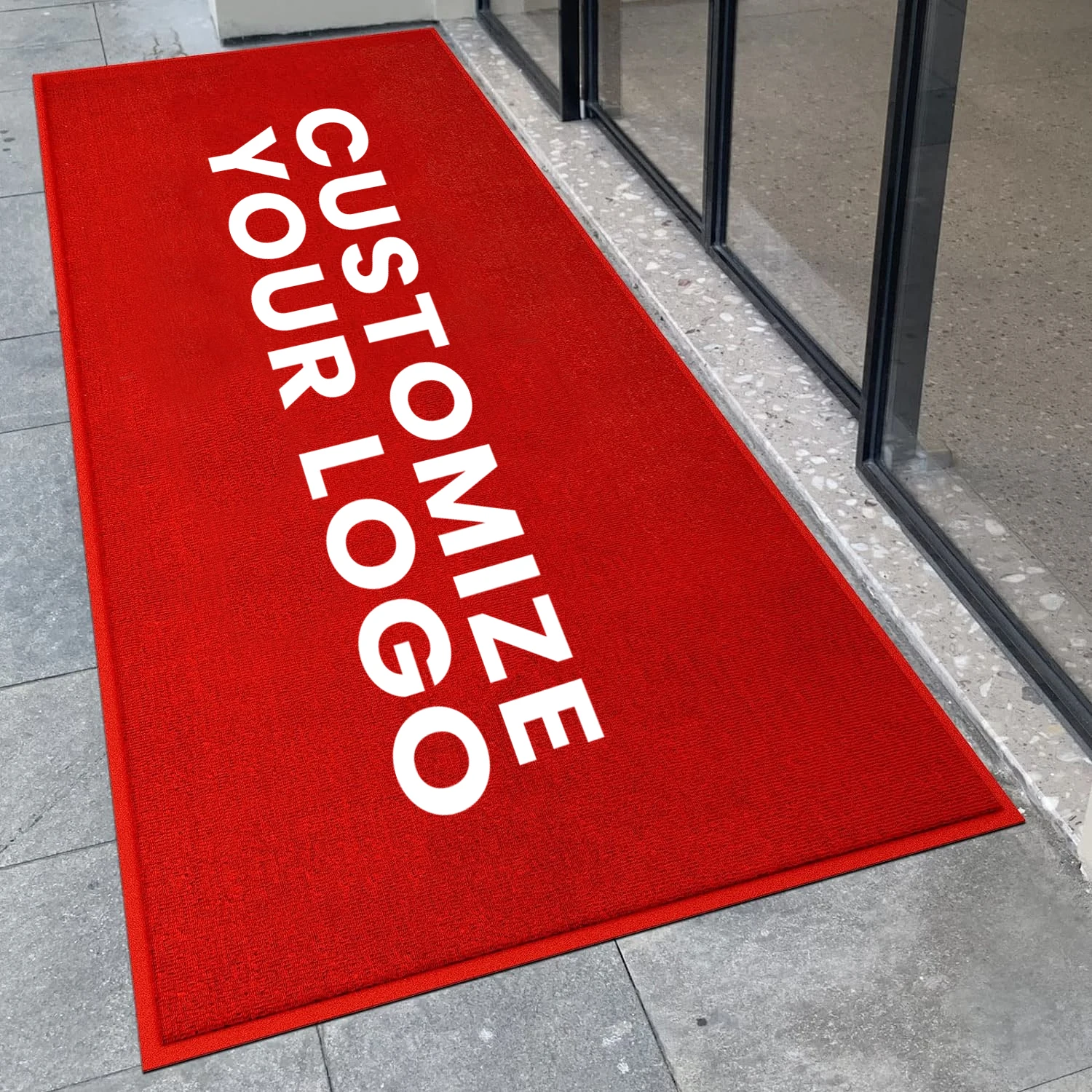 Custom Commercial Door Mats Antislip Entryway Carpets Personalized