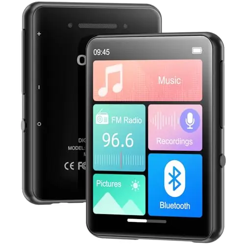 MP3 Player Bluetooth 5.4 Touch
