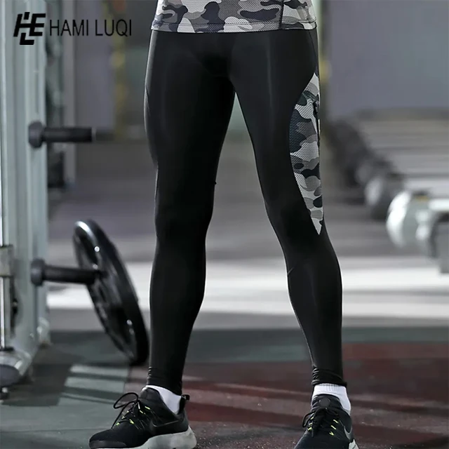 Men Legging Customized Color Customized Best Sale Workout Compression Leggings Men's Gym