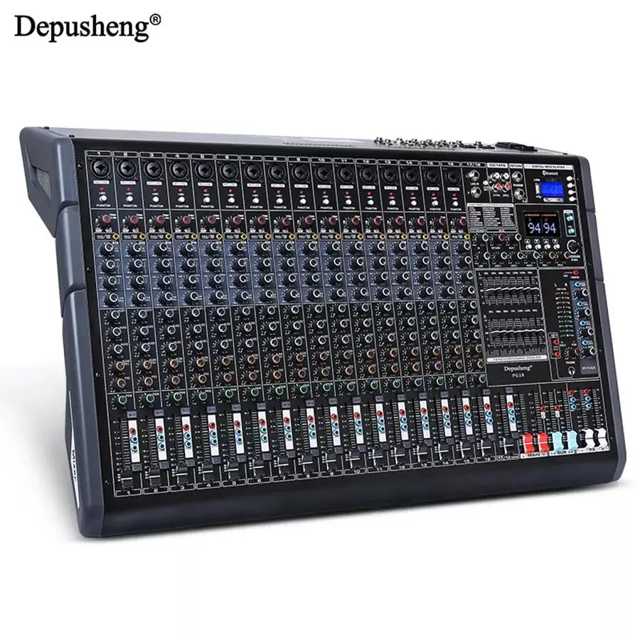 Depusheng PG18 - Professional Audio Mixer for Stage Performance