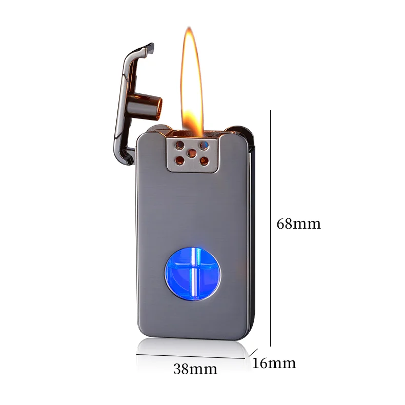 db 1533 new design type c rechargeable ignition lighter kerosene butane voice activated feature business gift idea pretty-6