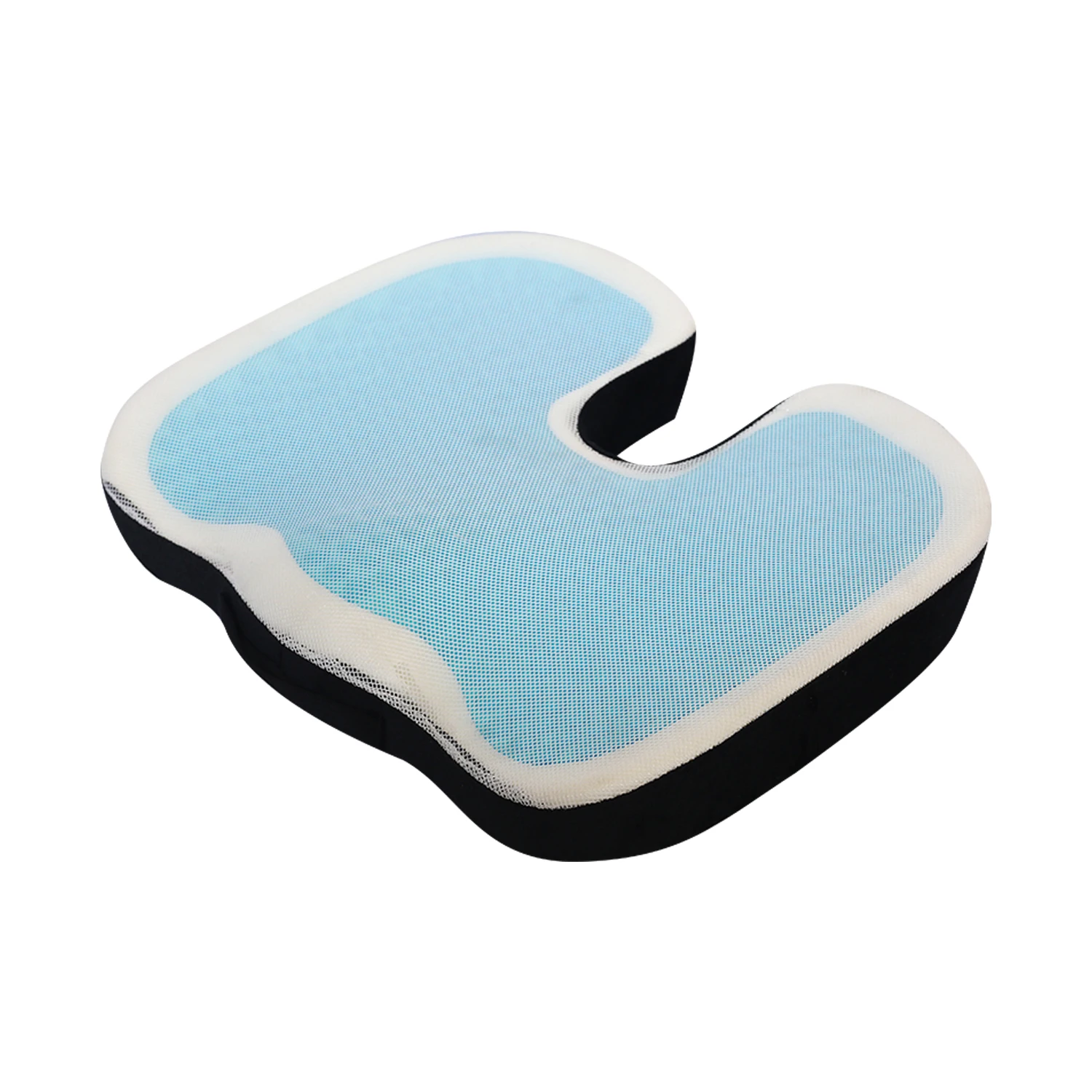 New Design 2024 High Quality Tailbone Gel Seat With White Net Cover