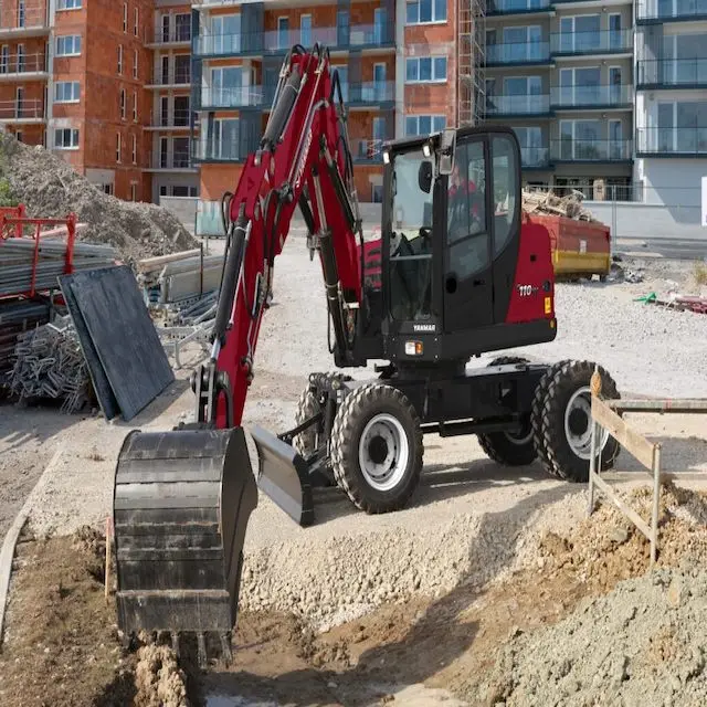 Yanmar B110w Ekskavator Roda Ekskavator Berat Produk Murah Harga Bagus