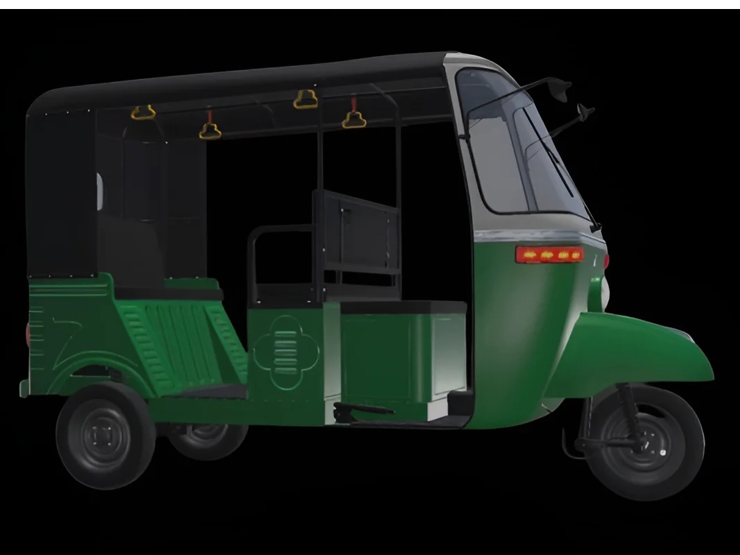 Classic Three Wheeler Electric Auto Four Seater With Bldc Motor,Range ...