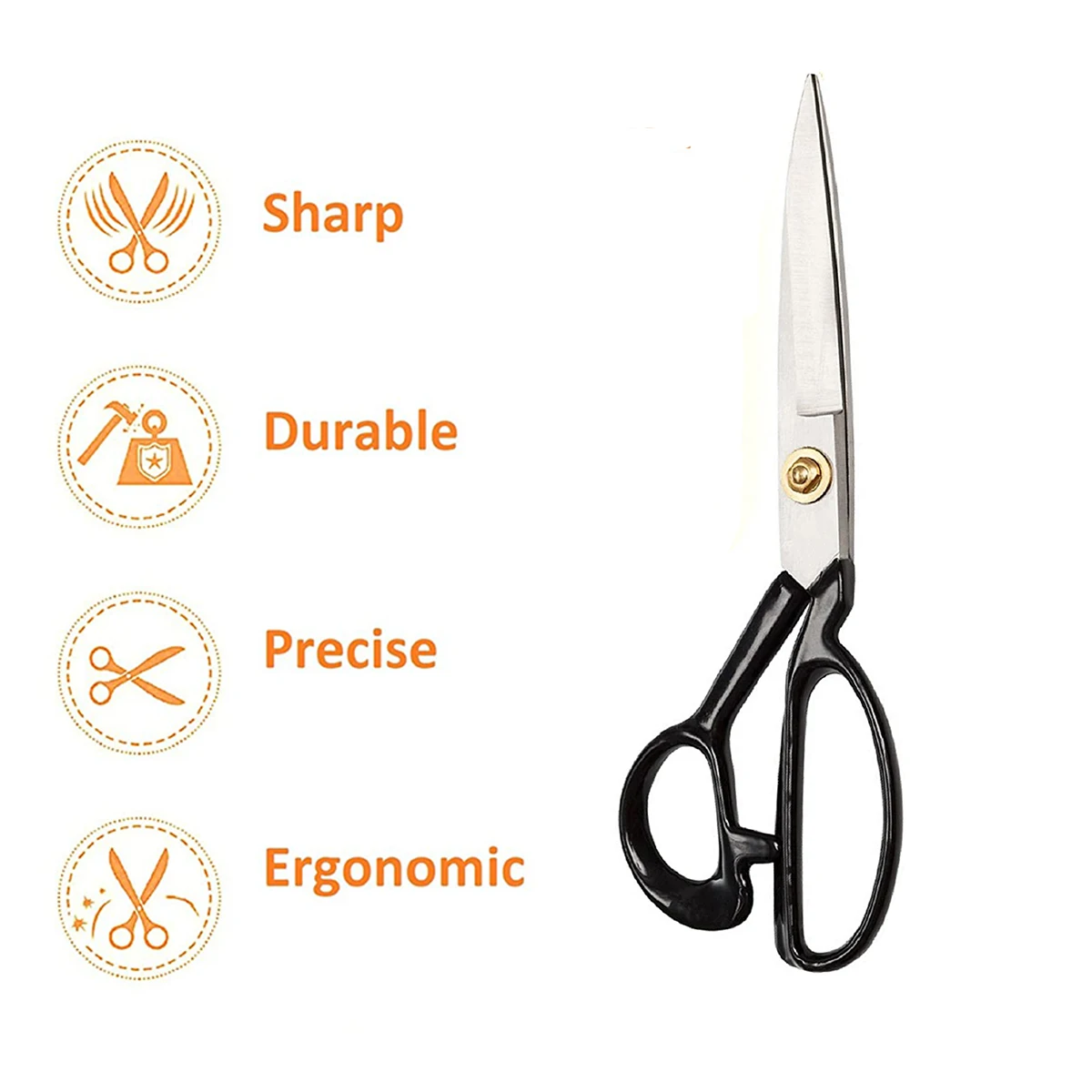 Fabric Scissors Professional Dressmaking Tailor Scissors Sharp Fabric 