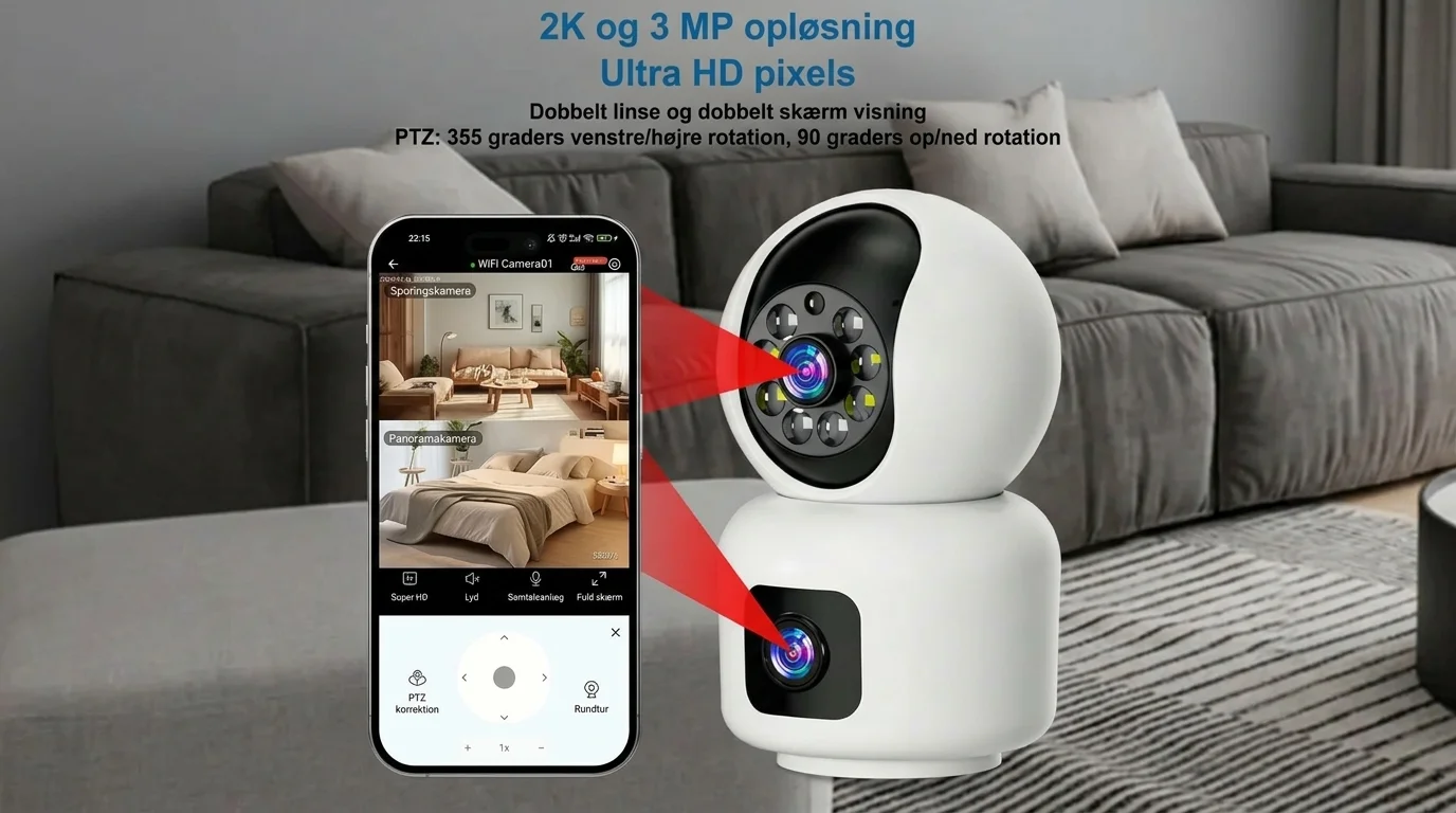 Smart 2K Security Camera