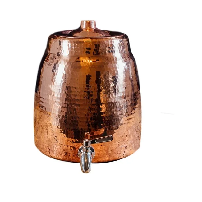 Copper Metal Water Storage Dispenser For Kitchenware Accessories Ayurveda Health Benefits For