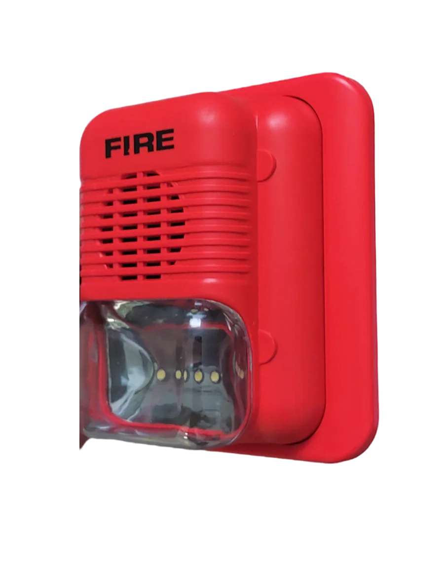 Conventional Fire Alarm Flashing Light Dc24v Alarm Strobe Sounder Fire ...