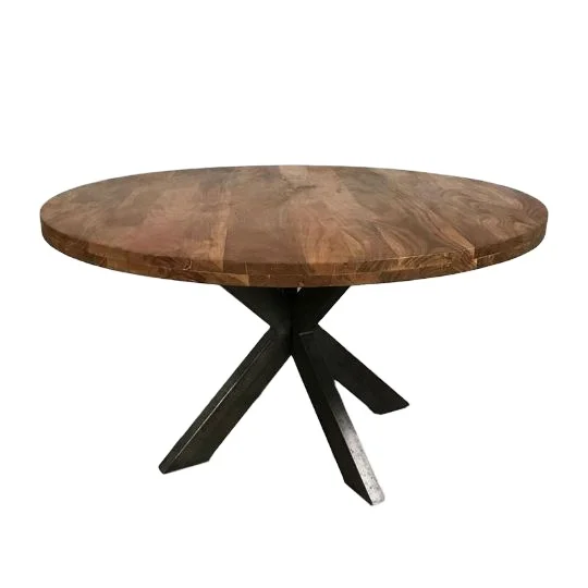 Folding Round Dining Table Living Room Luxury Designer Wooden Home Hotels Furniture Buy New