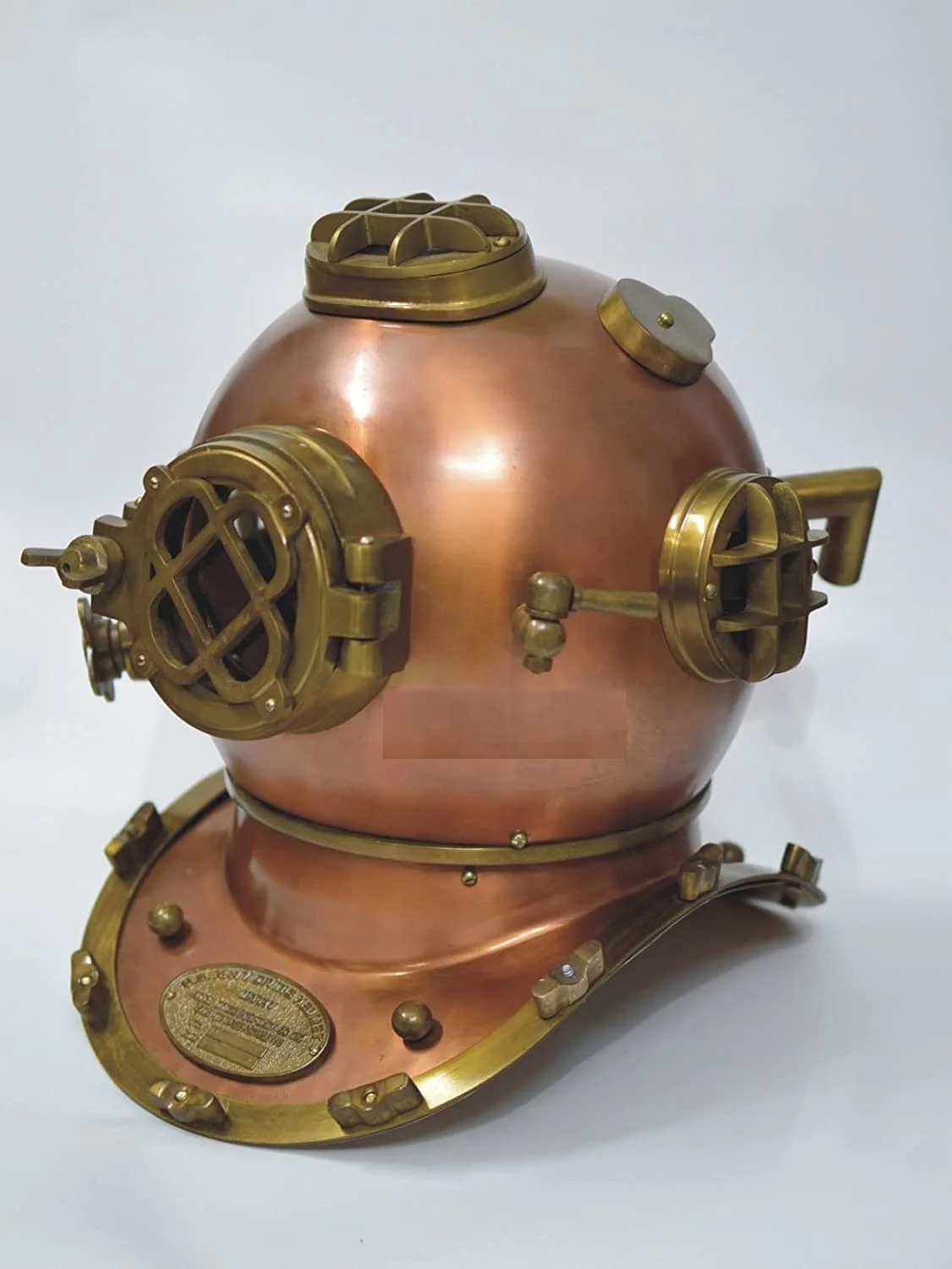 Decorative Divers Helmet Solid Steel & Aluminum Scuba Diving Helmet 18