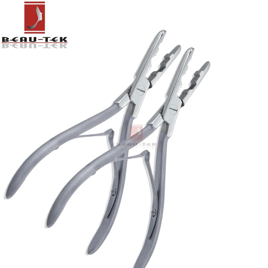 Stainless Steel Hair Extension Pliers With 2 Holes Hair Extension Tool