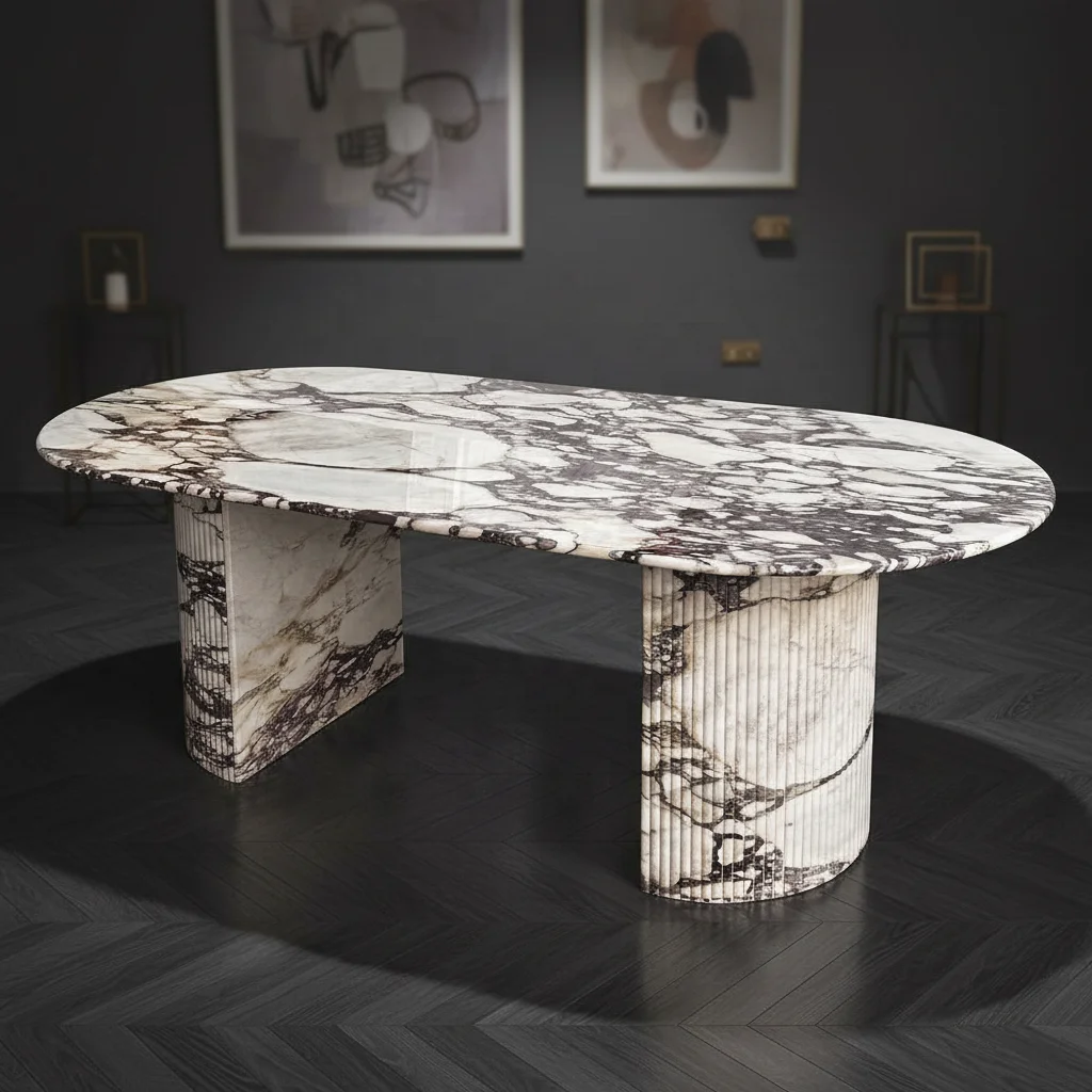 Arabescato Dining Table