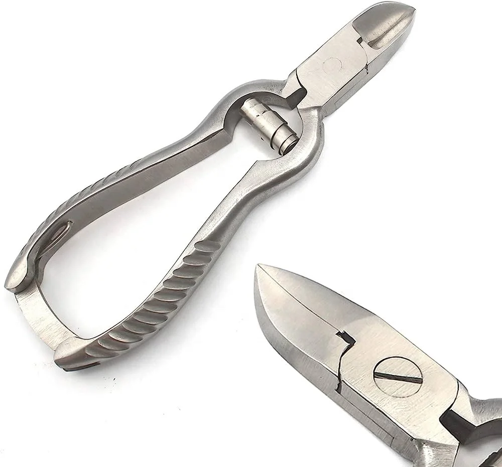 Spring Toenail Nipper 5.5 Inch With Lock Handle Stainless Steel Best