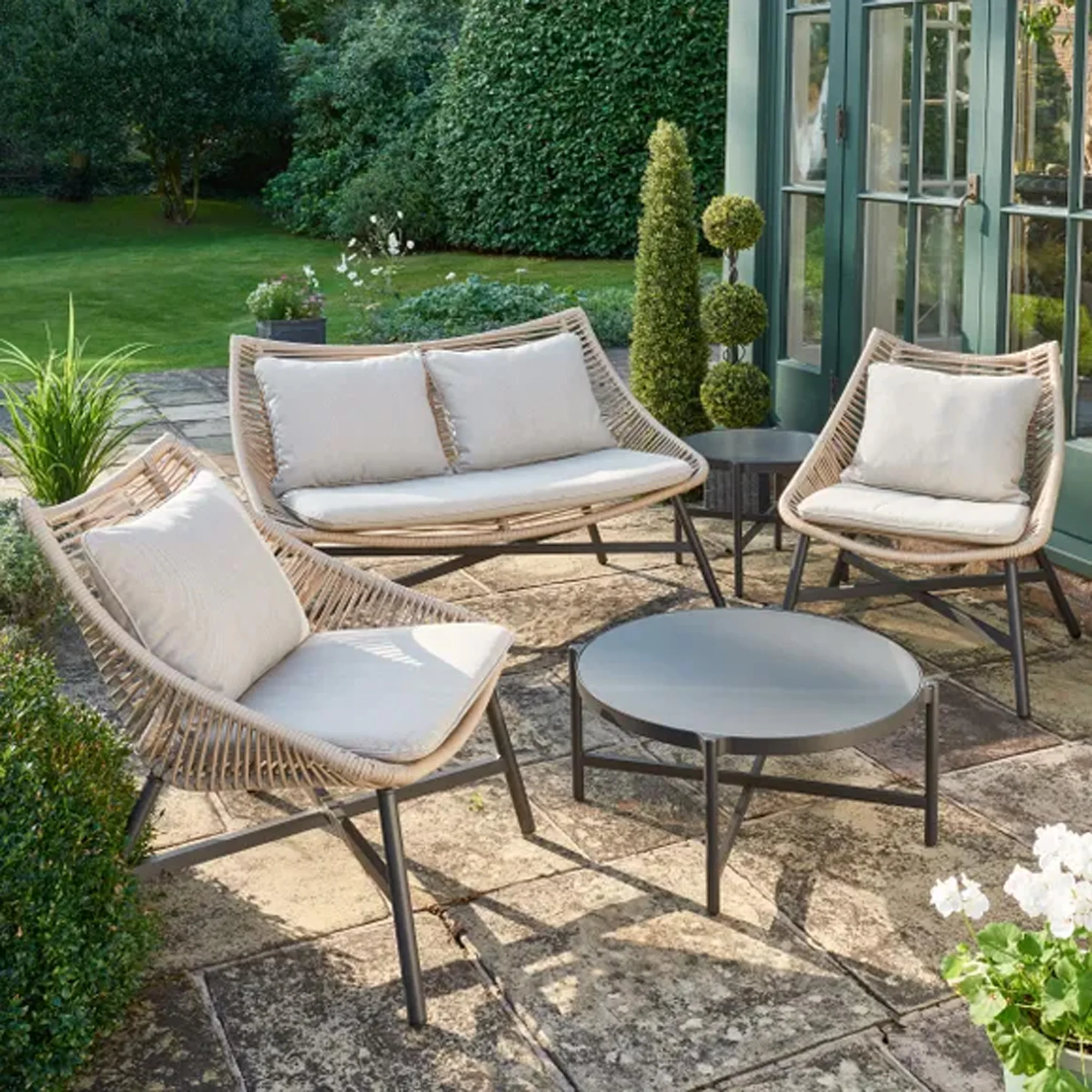 Rattan Outdoor Set Sofa Patio Garden Furniture Ostin Sofa Set Buy