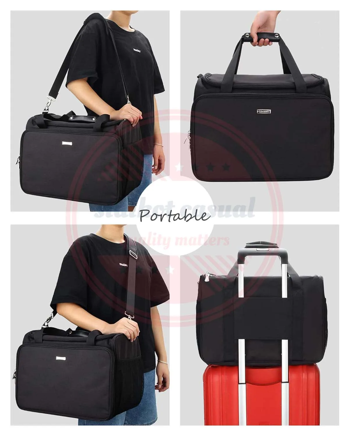 Professional Barber Accessories\hair Stylist Salon Bag With Shoulder