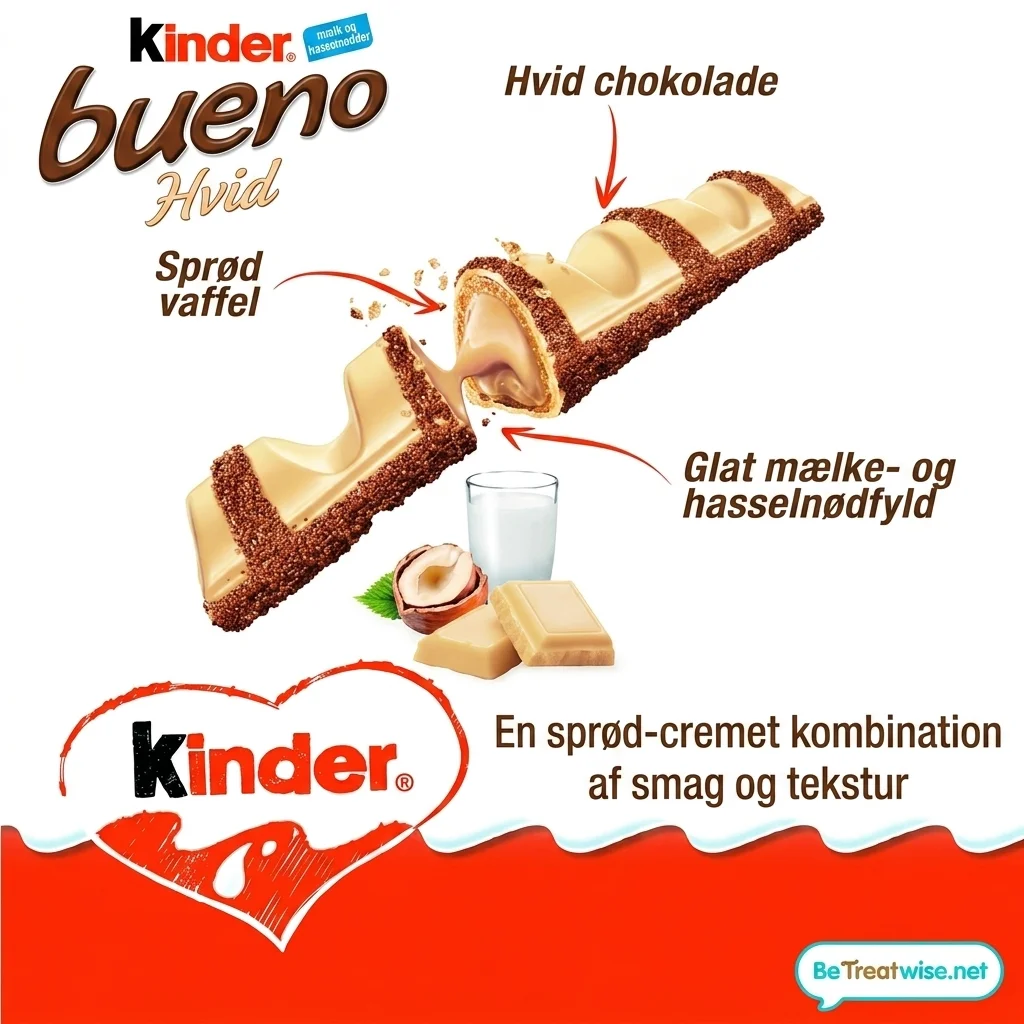 Kinder Bueno White detalje
