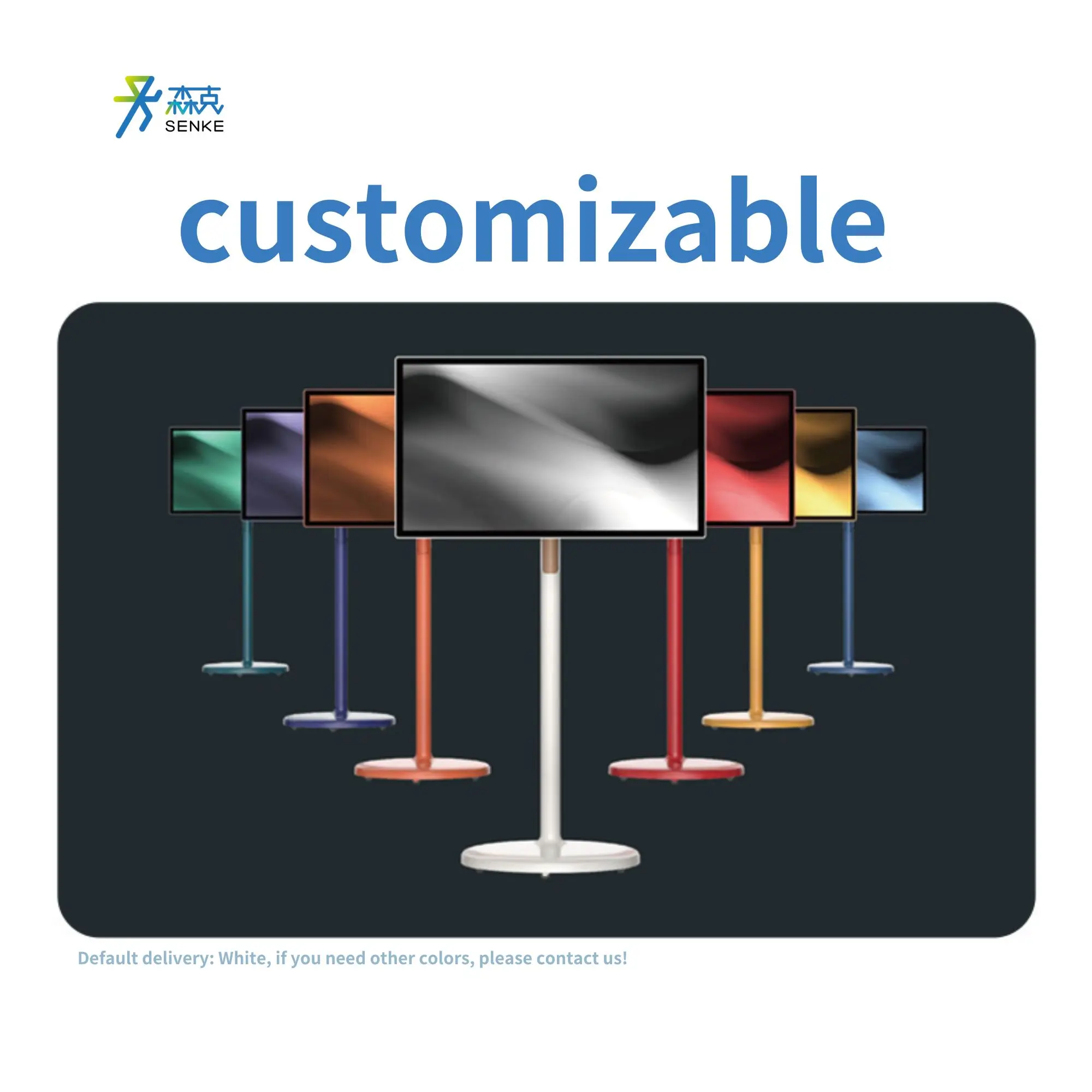 Interactive 21.5 Inch Standby Me Smart Television Monitor 1080p Lcd