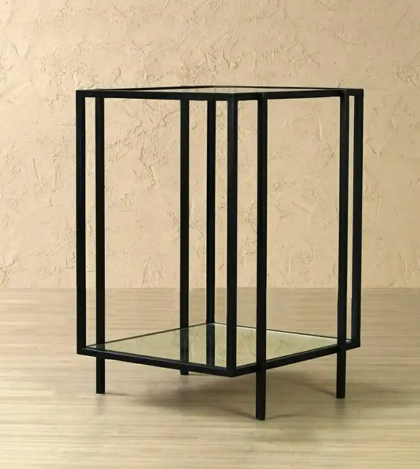 Modern Metal Coffee Table Round Set Of 2 For Living Room And Hotel