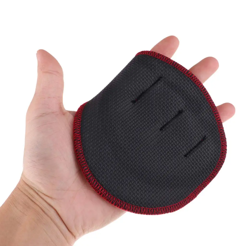 4 Finger Loop Protects From Calluses And Tears Weight Lifting Power Grip Pads Firm And
