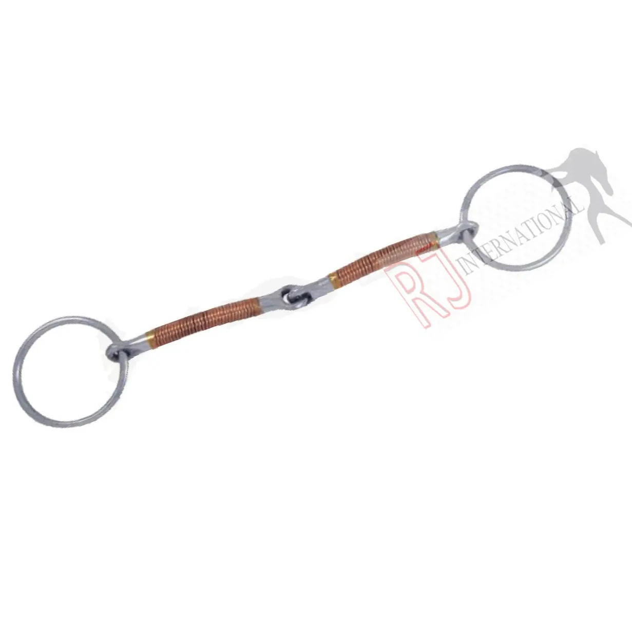 Bradoons With Copper Wire Wrapped Mouth Horse Bits Bits By Riaz Jamal