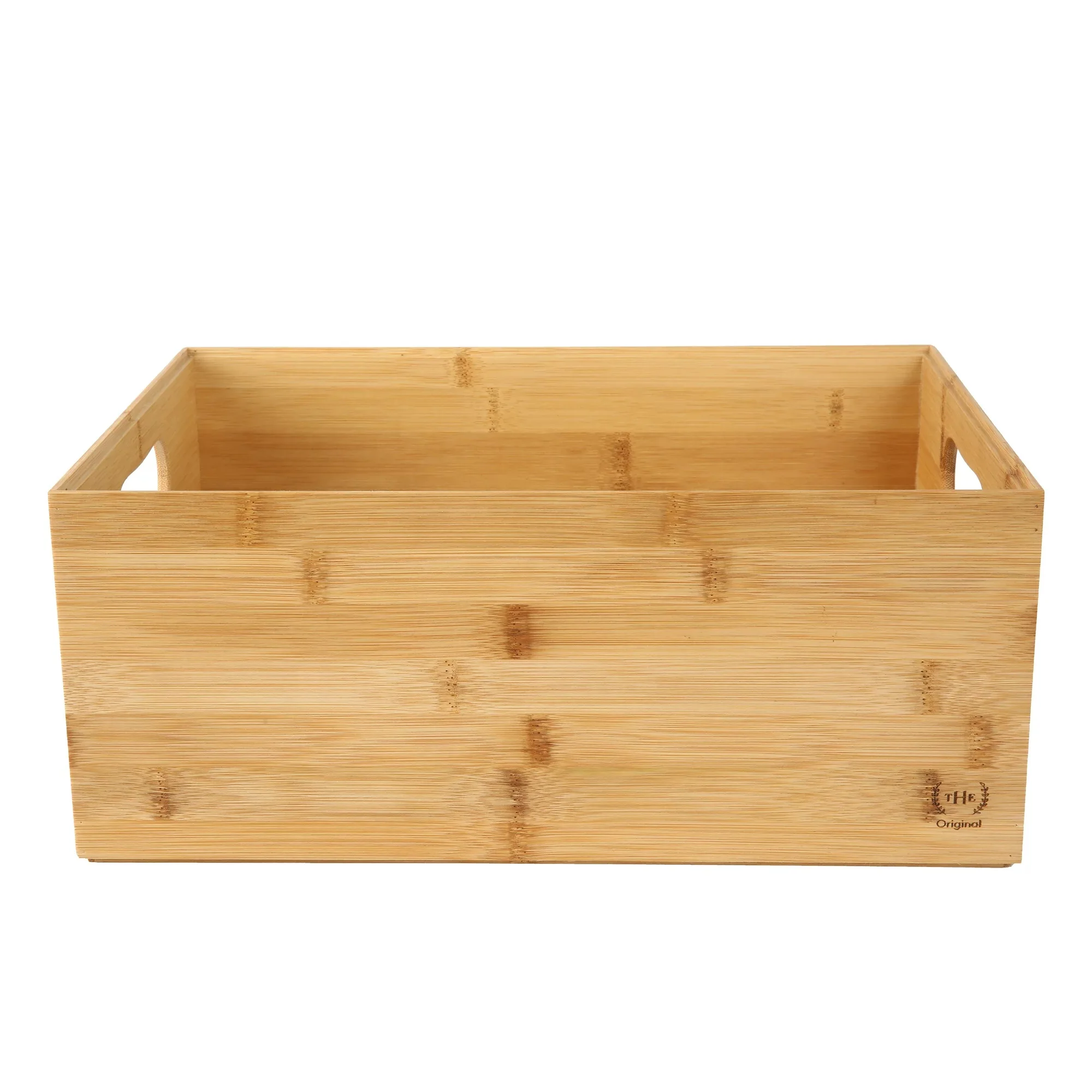 Bamboo Medium Bin Storage Organizer Bamboo Box Bamboo Packaging Box