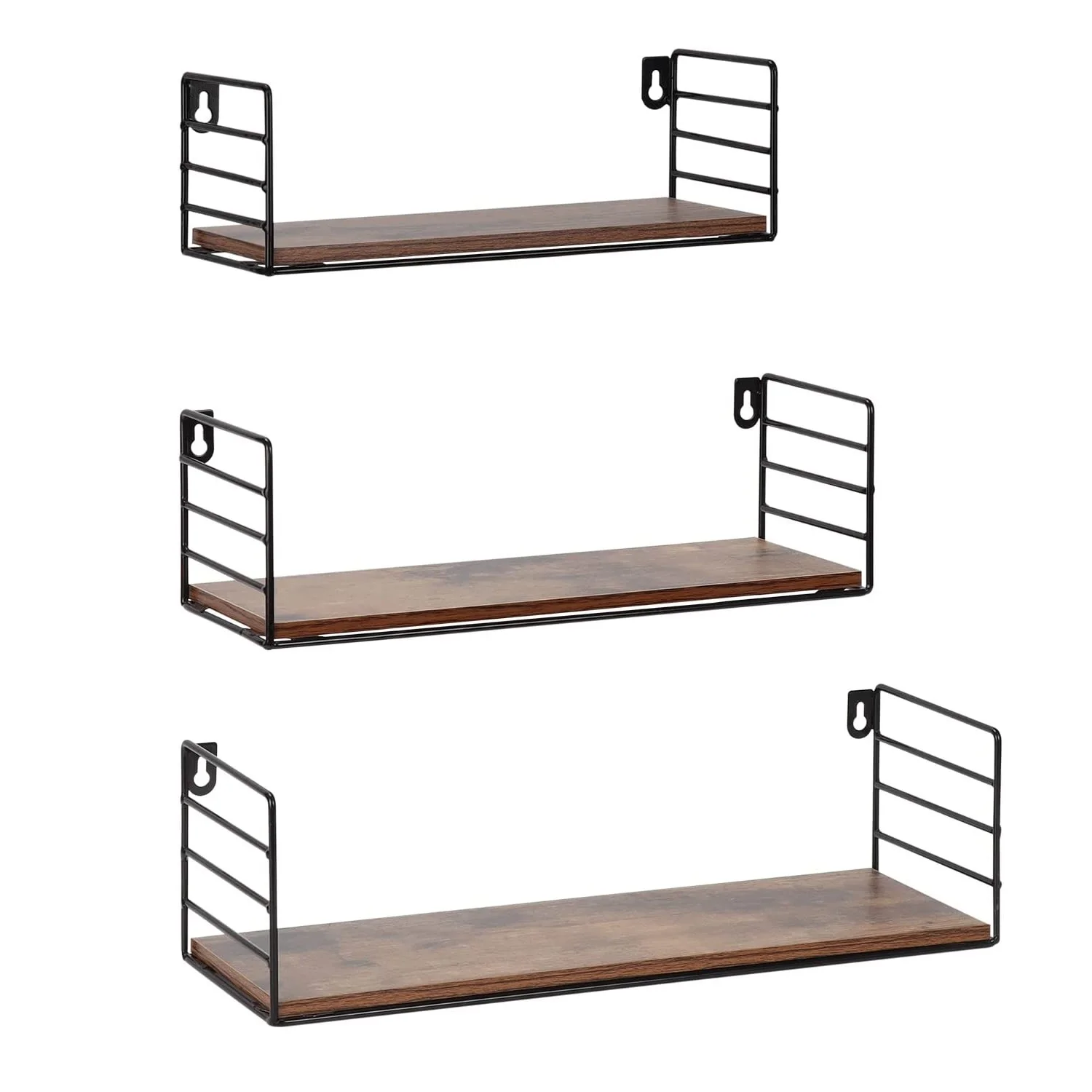 New Arrival Wall Shelves Set Of 3 Premium Quality Metal Wall Shelves