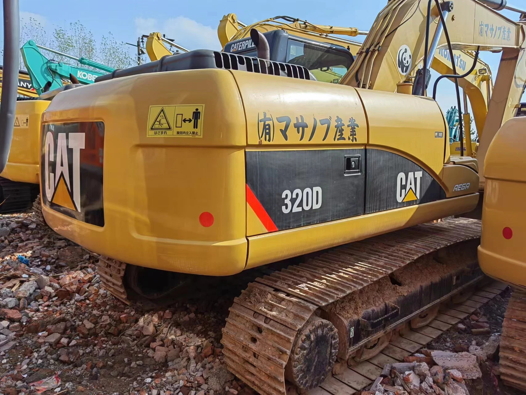 Used Excavator Machine Cat D Original Second Hand Caterpillar